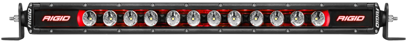 Rigid Industries 30in Radiance Plus SR-Series Single Row LED Light Bar with 8 Backlight Options 230603