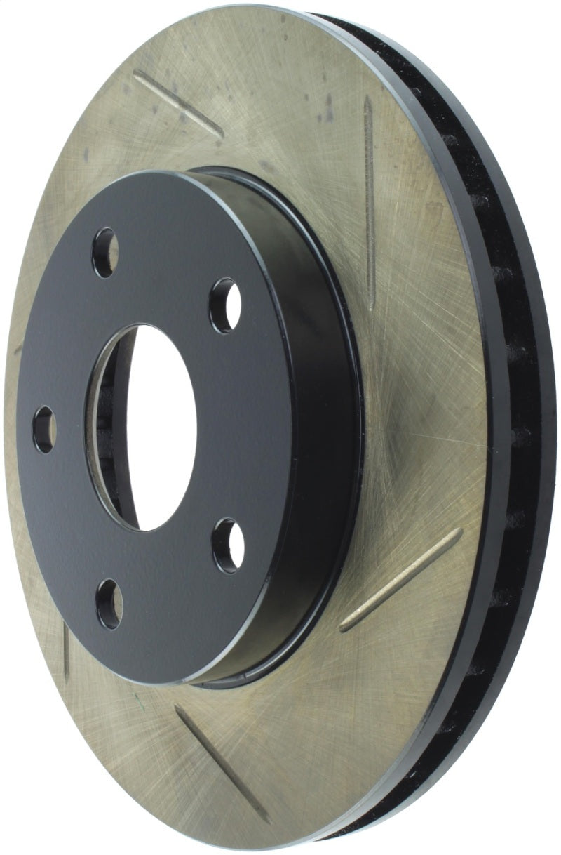 StopTech Power Slot 1/90-95 Toyota MR2 Front Left SportStop Slotted Rotor 126.44069SL