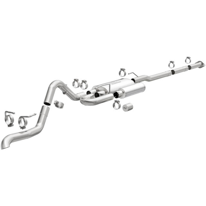 Escape MagnaFlow inoxidable Overland Cat-Back 05-15 Toyota Tacoma V6 4.0L