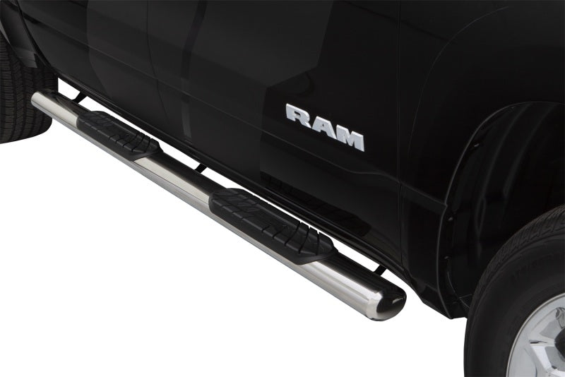 Lund 10-17 Dodge Ram 2500 Crew Cab 4in. Oval Straight SS Nerf Bars - Polished 23584781