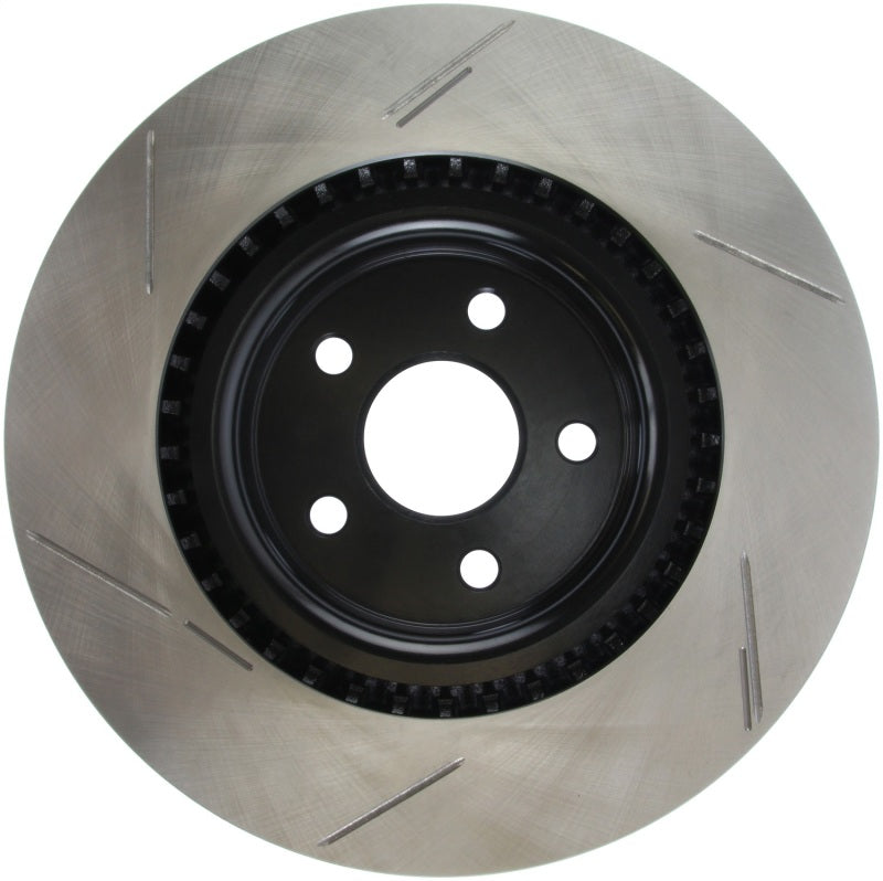 StopTech 12-18 Jeep Grand Cherokee SRT8 (380mm Front Disc) Front Left Slotted Sport Brake Rotor 126.58010SL