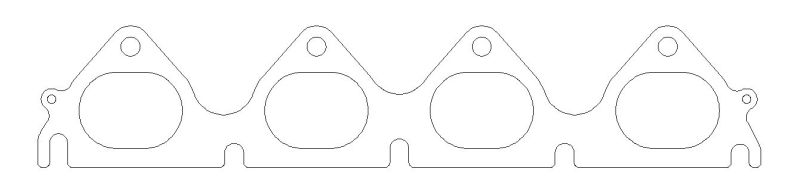 Cometic 94-00 Honda All B Series Exhaust Manifold Gasket .030 inch MLS 1.850 inch X 1.340 inch Port C4151-030