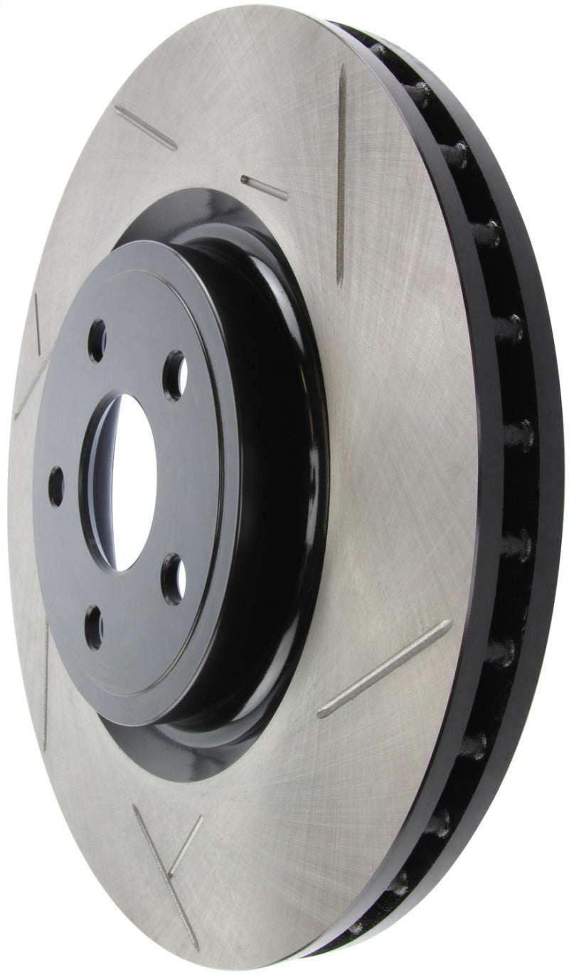 StopTech 12-18 Jeep Grand Cherokee SRT8 (380mm Front Disc) Front Left Slotted Sport Brake Rotor 126.58010SL