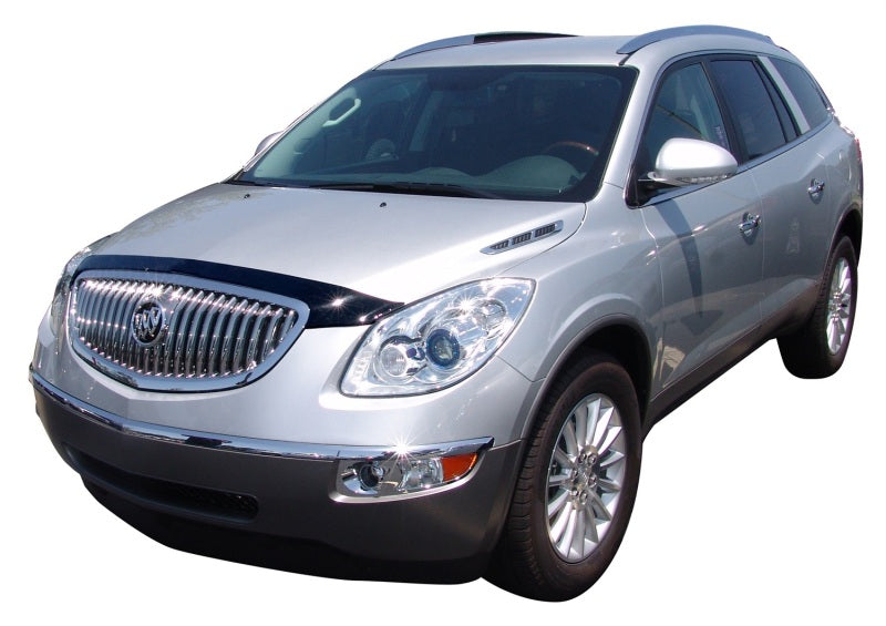 AVS 08-12 Buick Enclave Aeroskin Low Profile Acrylic Hood Shield - Smoke 322031