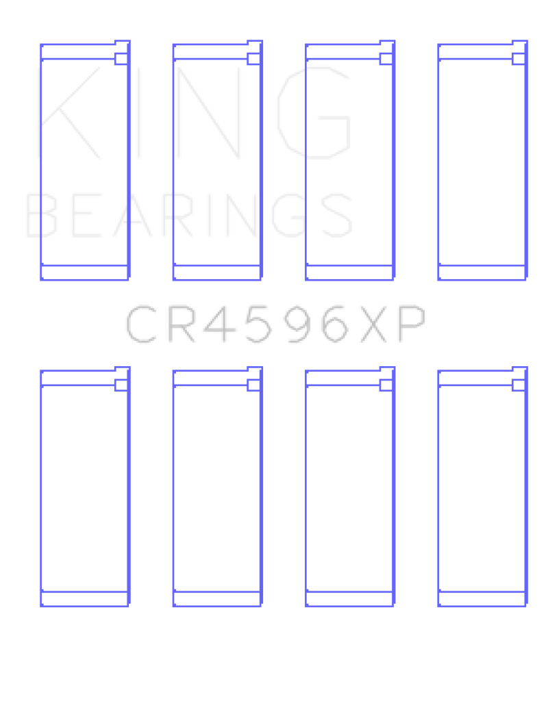 King BMW S14B20/S14B23/S14B25 (Size STD) Performance Rod Bearing Set GCR4596XP