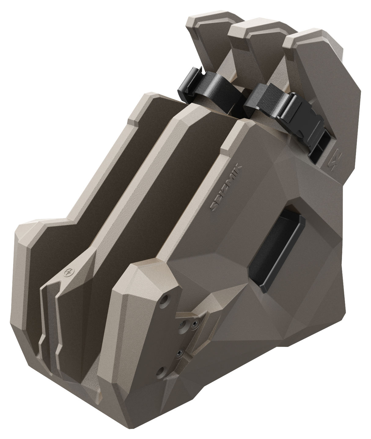 SEIZMIK ICOS in Cab on Seat Gun Rack 2 AR 7500