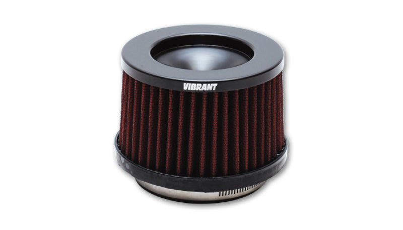 Vibrant The Classic Perf Air Filter 4.75in O.D. Cone x 3-1/2in Tall x 3in inlet I.D. Turbo Outlets 10930