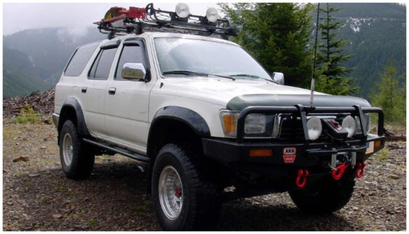 Bushwacker 90-95 Toyota 4Runner Extend-A-Fender Style Flares 4pc - Black 31907-11