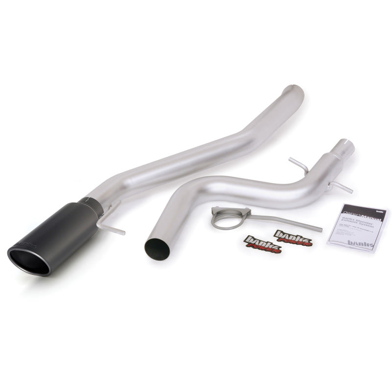 Banks Power 09-10 VW Jetta 2.0L TDI Monster Exhaust System - SS Single Exhaust w/ Black Tip 46180-B