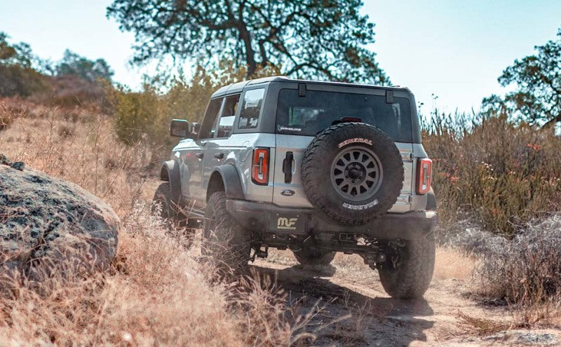 MagnaFlow 2021 Ford Bronco Overland Series Cat-Back Exhaust w/ Single Straight Driver Exit- No Tip 19559