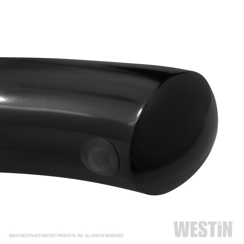 Westin 19-20 Chevrolet Silverado / GMC Sierra 1500 Reg Cab PRO TRAXX 4 Oval Nerf Step Bars - Black 21-24115
