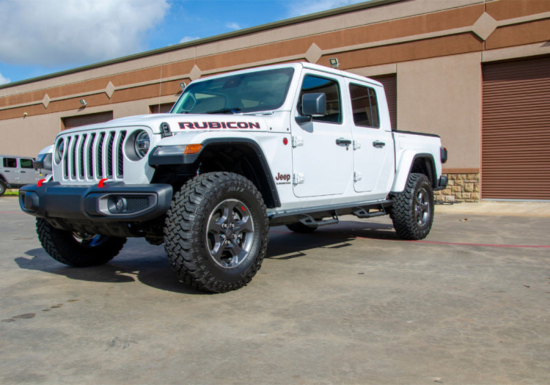 N-Fab Predator Pro Step System 2019 Jeep Wrangler JT 4DR Truck Full Length - Tex. Black PRJ1980T-TX