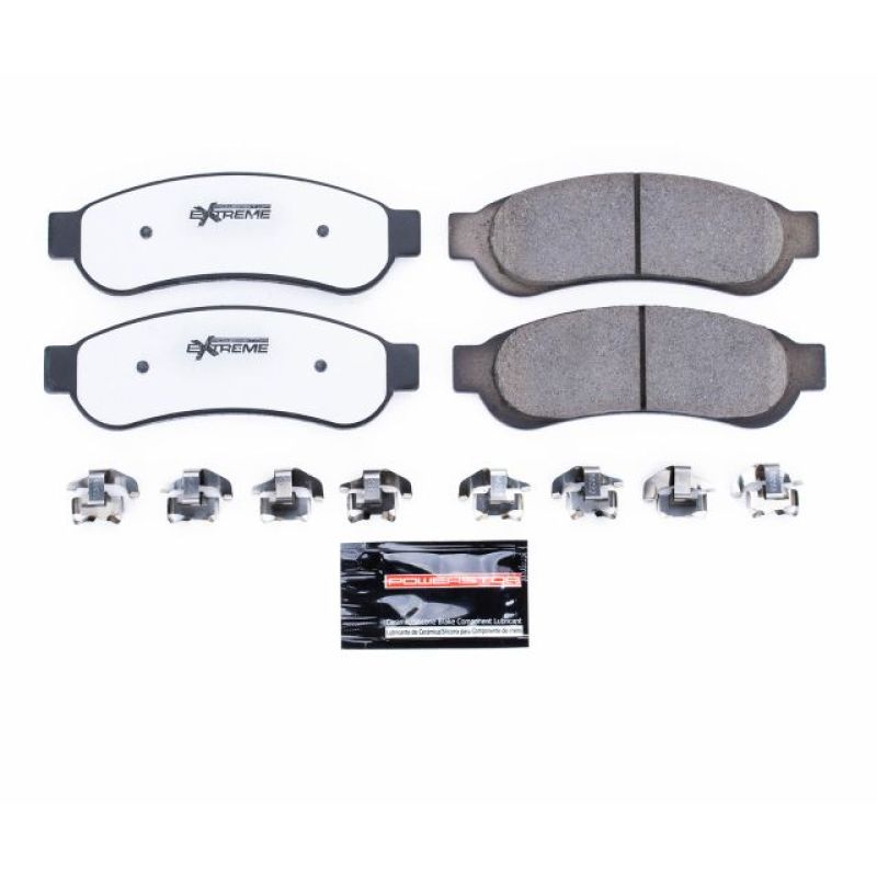 Power Stop 10-12 Ford F-250 Super Duty Rear Z36 Truck & Tow Brake Pads w/Hardware Z36-1334