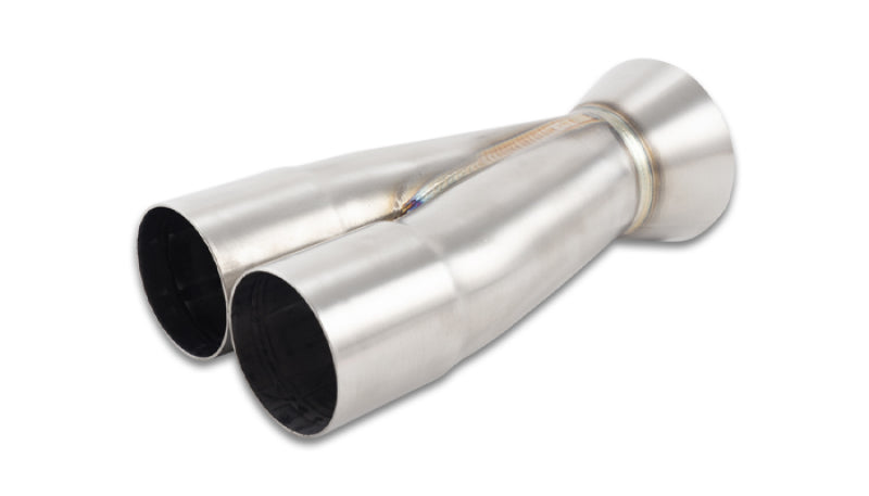 Vibrant 2-1 Merge Collector 2.00in Inlet I.D. x 3.00in Outlet O.D. 8.25in Overall Length 10366