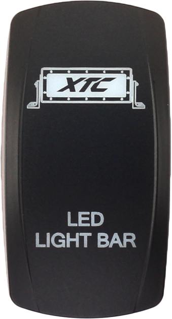 XTC Power Products Dash Switch Rocker Face Led Light Bar SW00-00101004