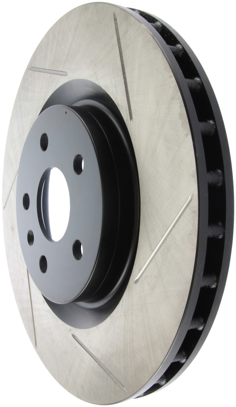 StopTech Power Slot 10 Camaro SS 8cyl / 09 Pontiac G8 GXP Front Left Slotted Rotor 126.62124SL