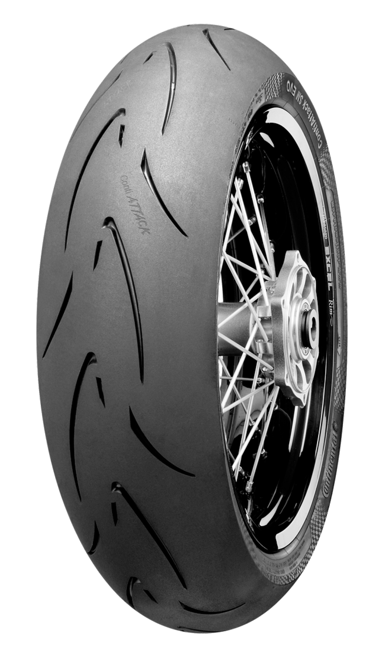 Continental ContiAttack SM EVO Rear Tire - 150/60 R17 M/C 66H TL 2445760000