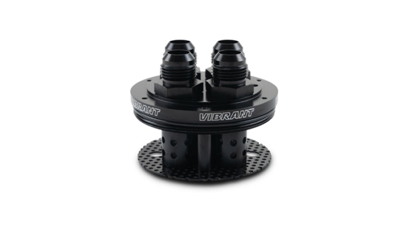 Vibrant 4-Port Catch Can Lid Assembly 12787