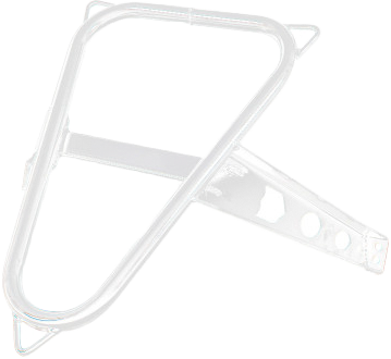 PRO ARMOR Spare Tire Mount White Pol P141U300WH-133