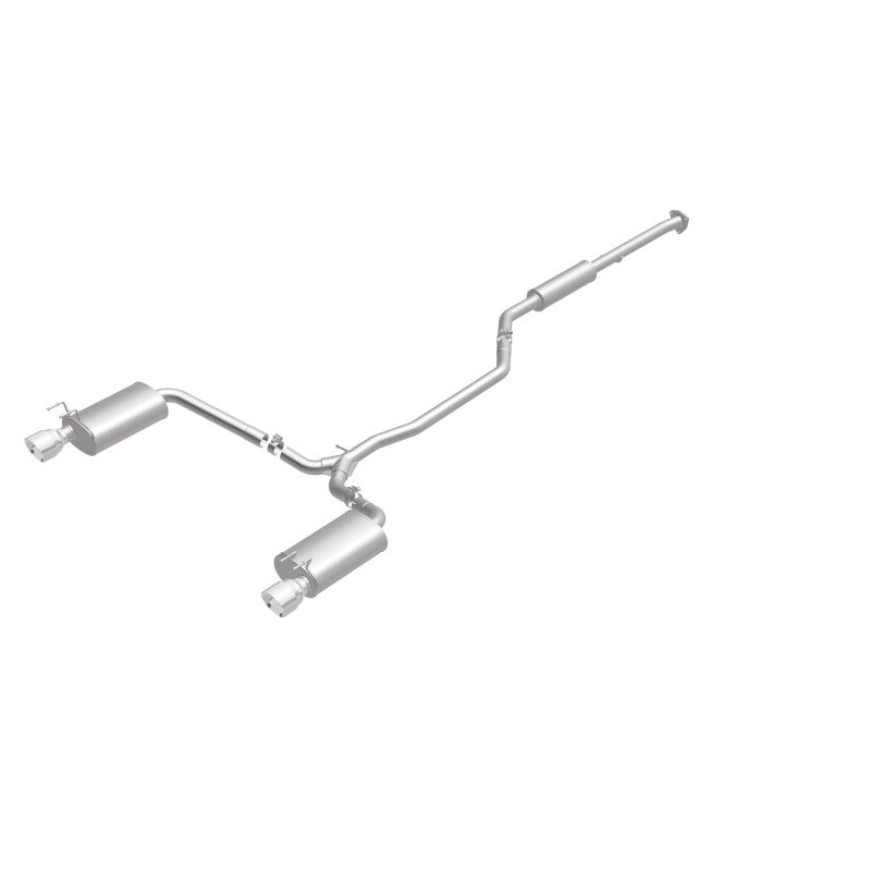 MagnaFlow Sys C/B 2015 Honda Accord 3.5L V6 2.5in SS Dual Split Rear Polished 4.5 Tip 19181