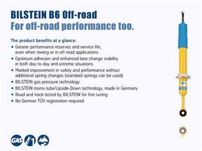 Bilstein 4600 Series 2014 Dodge Ram 2500 Rear 46mm Monotube Shock Absorber 24-239462
