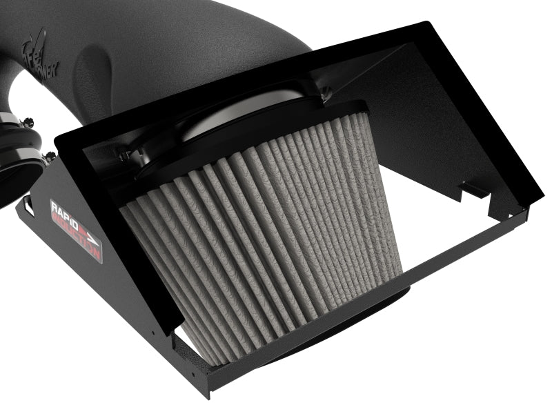 aFe Rapid Induction Cold Air Intake System w/Pro DRY S Filter 2021+ Ford F-150 V6-3.5L (tt) 52-10010D