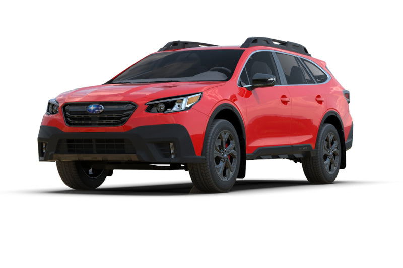Rally Armor 20+ Subaru Outback UR Red Mud Flap w/ White Logo MF66-UR-RD/WH