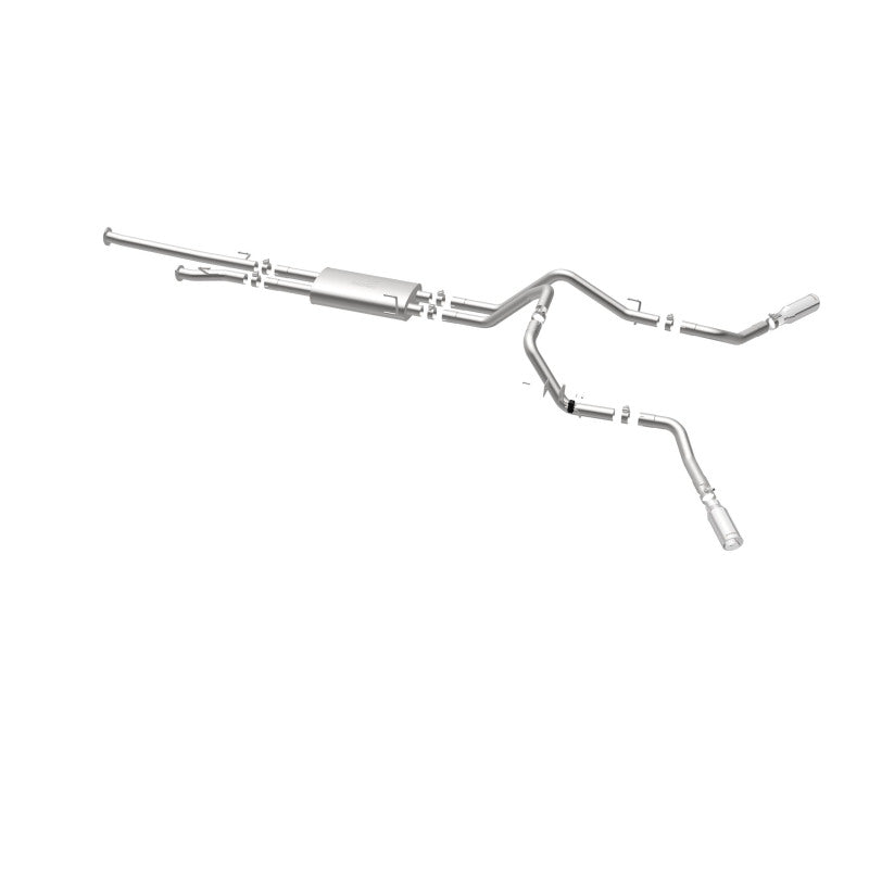 MagnaFlow Cat-Back 10-15 Toyota Tundra SC LB / CC SB 4.6L/5.7L V8 SS 2.5 Dual Split Rear 4in Tip 19232