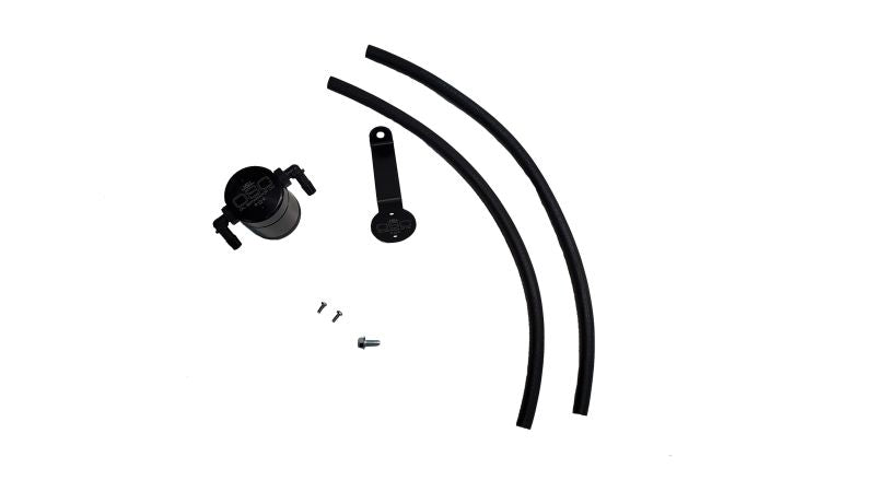 J&L 19-23 Ford/Lincoln SUV & Trucks w 2.0 EcoBoost Driver Side Oil Separator 3.0 - Black Ano 3044D-B