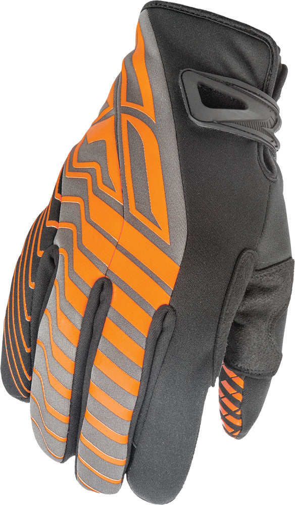 FLY RACING Title Gloves Orange Sz 9 368-047~09