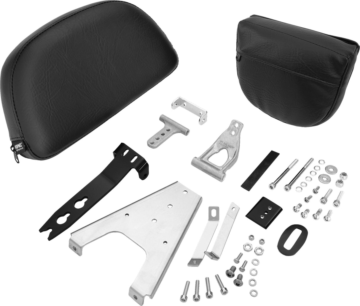 SHOW CHROME (new) Detach Back Rest Black Chief Roadmaster Springfield 30-208