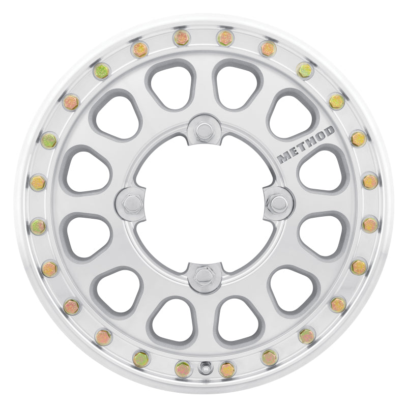 Method MR401-R UTV Beadlock 15x5 / 5+0/43mm Offset / 4x136 / 106mm CB Machined - Raw Wheel MR40155047346B2