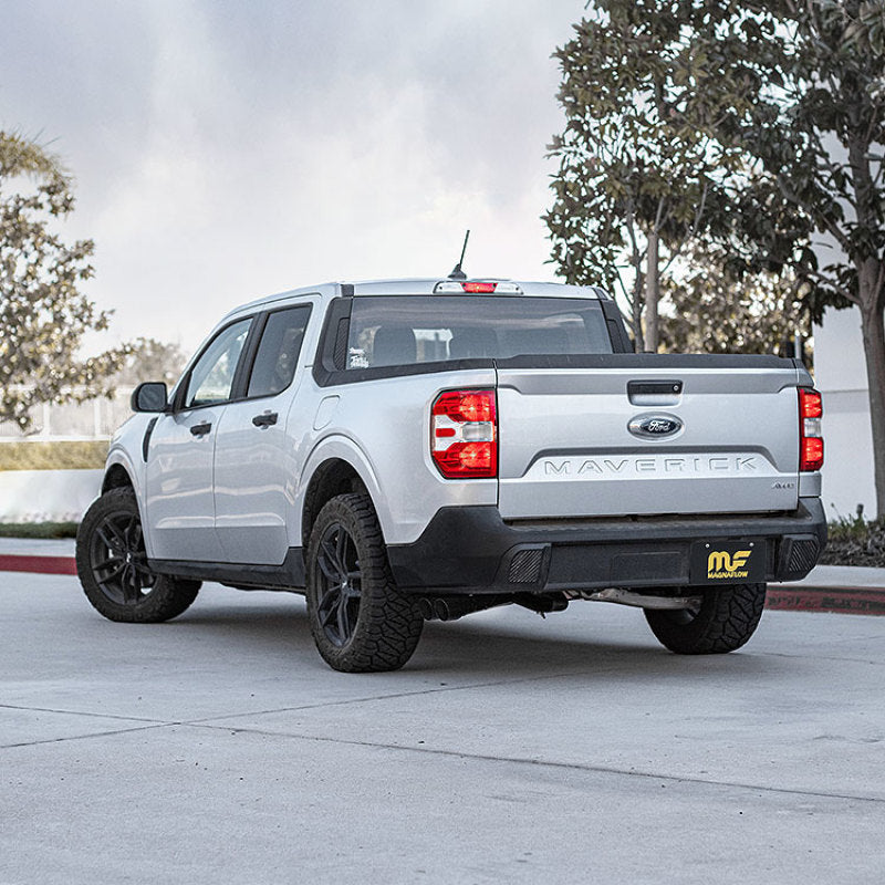 MagnaFlow 2022 Ford Maverick Street Series SS Escape con respaldo de gato Tubo de 2.5 pulgadas - Punta negra