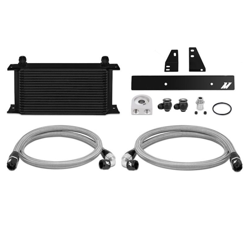 Mishimoto 09+ Nissan 370Z / 08+ Infiniti G37 (Coupe Only) Oil Cooler Kit - Black MMOC-370Z-09BK