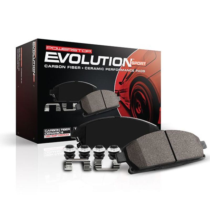Power Stop 20-21 Toyota Highlander Rear Z23 Evo Sport Brake Pads w/Hardware Z23-2305