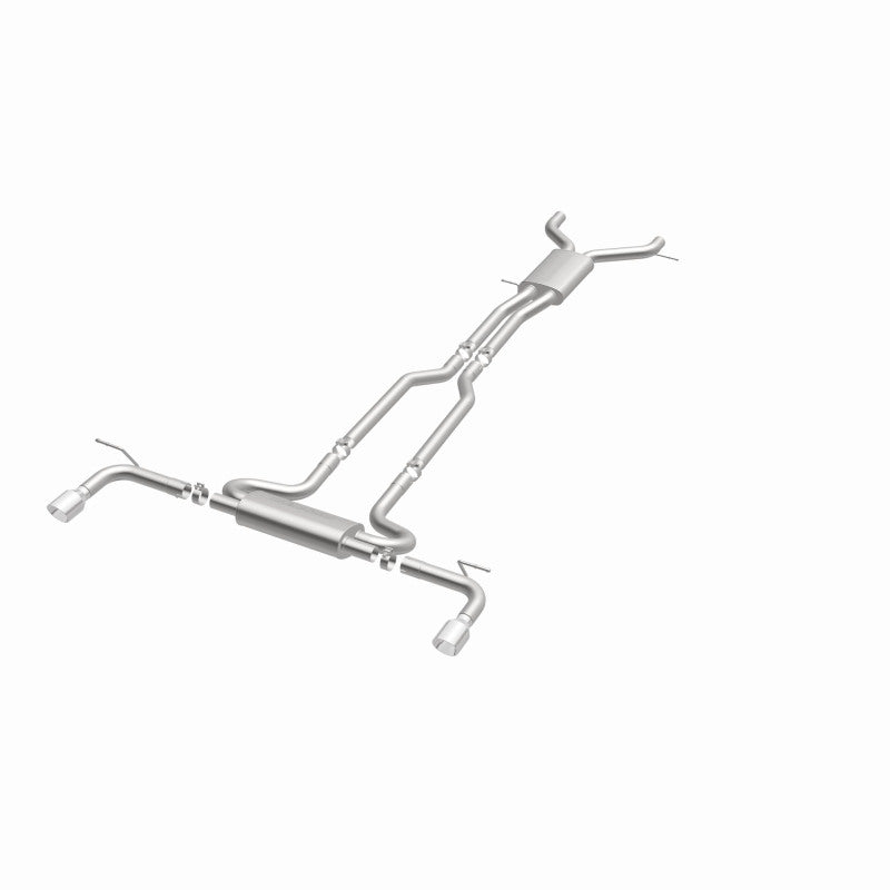 MagnaFlow 07 Audi Q7 V8 4.2L Dual Split Rear Exit Stainless Cat-Back Perf Exhaust 15085