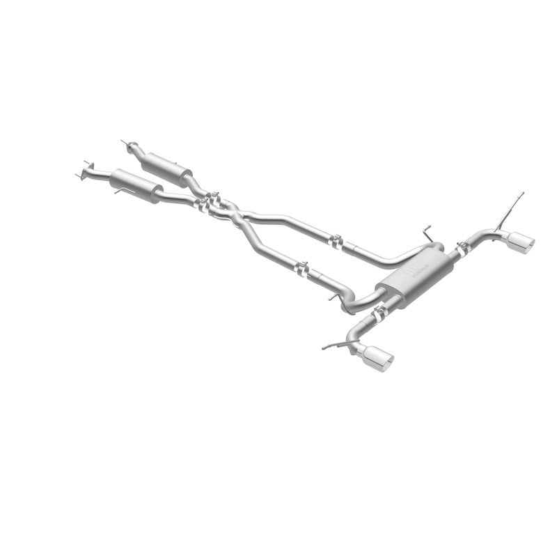 MagnaFlow Cat-Back SS 2.5in Dual Split Rear 4in Black Tip 11-16 Jeep Grand Cherokee 5.7L V8/3.6L V6 19216