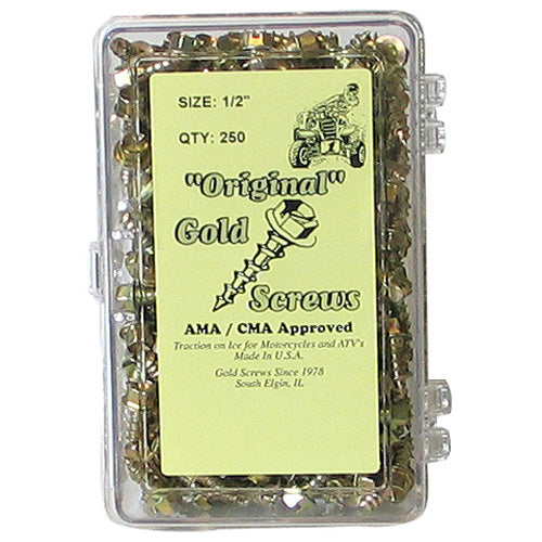 Gold Screws 1/2 (250) OGS12