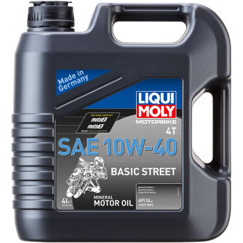 LIQUI MOLY Basic Street 4T Öl - 10W-40 - 4L 20192 