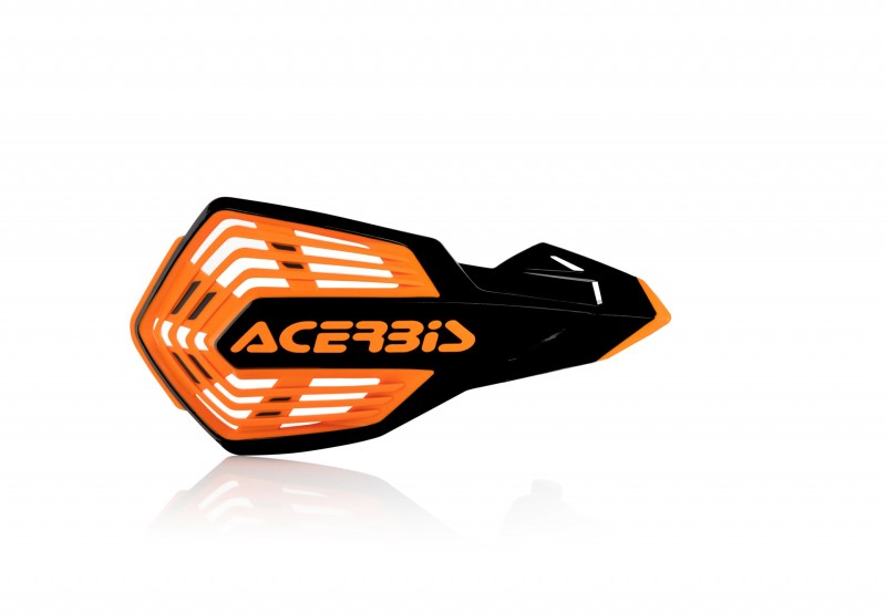 Acerbis X-Force Handguard - Black/16 Orange 2801965229