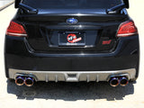 aFe Subaru WRX/STi 15-21 H4-2.0/2.5L Takeda 3in to 2-1/2in Stnlss Cat-Back Exhst w/ Blue Flame Tip