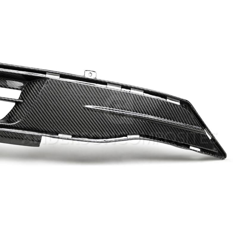 Anderson Composites 2018 Ford Mustang Carbon Fiber Lower Grille AC-LG18FDMU