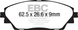 EBC 14+ Mazda 3 2.0 (Japan Build) Greenstuff Front Brake Pads DP22185