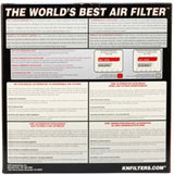 K&N Replacement Panel Air Filter Seat/Skoda/Volkswagen 12-14 MII/Citigo/UP/2014 Polo 1.0L 33-2994