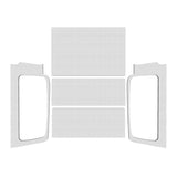 DEI 04-06 Jeep Wrangler LJ Unliminted Headliner Complete Kit - White
