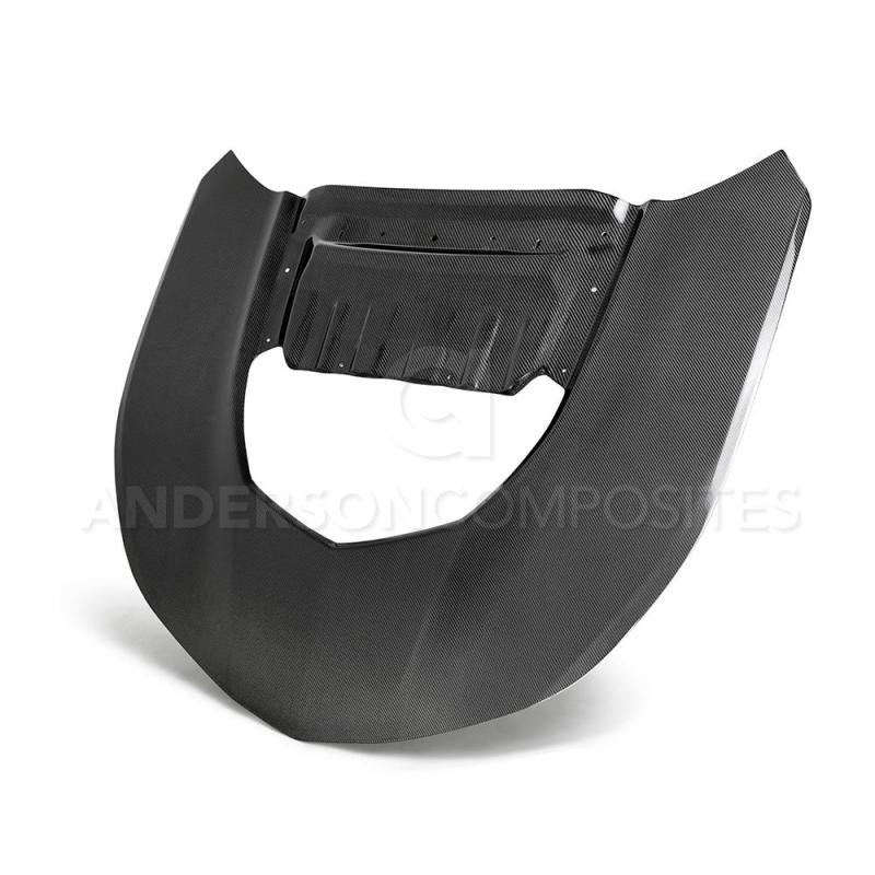 Anderson Composites 2017-2018 Chevrolet Camaro ZL1 1LE Type-OE Style Double Sided Carbon Fiber Hood AC-HD17CHCAMZL-OE-DS