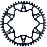 MOTO-MASTER 7075 Aluminum Rear Sprocket - 52 Tooth - Black - TM 620192252