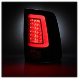 Spyder 09-16 Dodge Ram 1500 Light Bar LED Tail Lights - Black ALT-YD-DRAM09V2-LED-BK 5084026