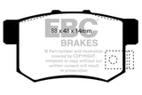 EBC 01-03 Acura CL 3.2 Redstuff Rear Brake Pads DP3781/2C