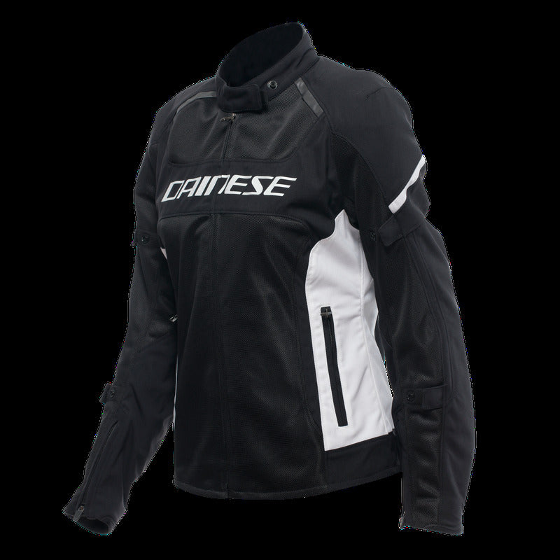 Dainese Air Frame 3 Tex Jacket Womens Black/White/White Size - 48 2017300004-318-48